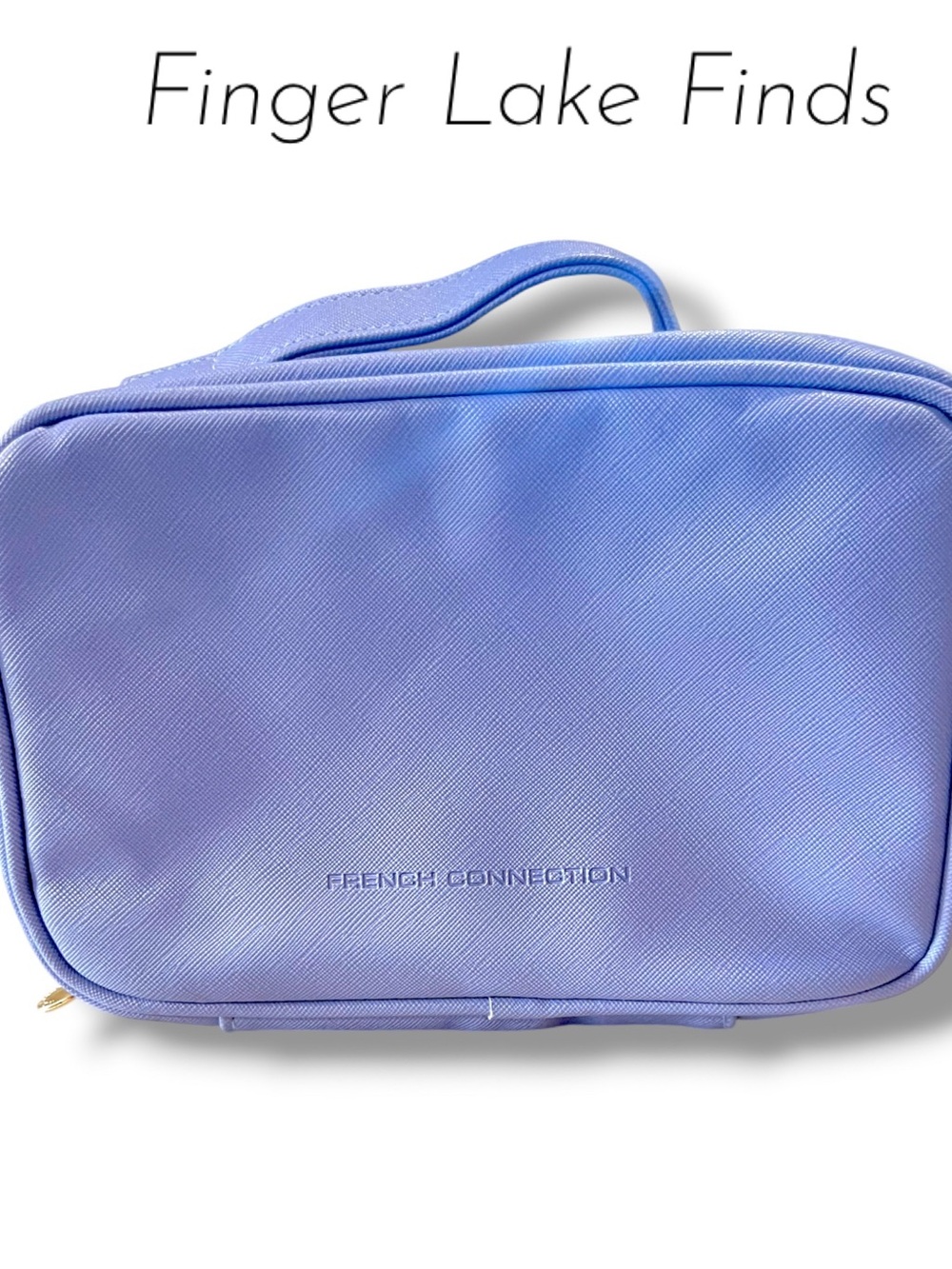 French Connection Blue Toiletry Kit